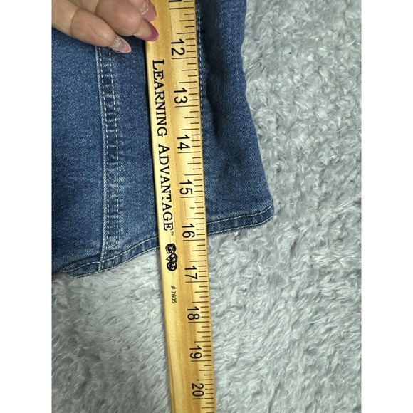 Statement Denim Corset Top Size Medium - Picture 4 of 4